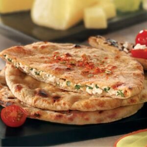 2 Paneer Paratha with Pickle  & Salad  : Rs 120